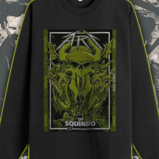 the art of squindo by metallica 2025 bay area long sleeve shirt 104 seasons skull design 1