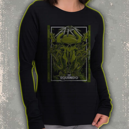 the art of squindo by metallica 2025 bay area long sleeve shirt 104 seasons skull design 3