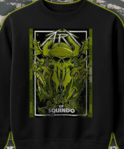 the art of squindo by metallica bay area 2025 limited edition sweatshirt 104 seasons artist series 2