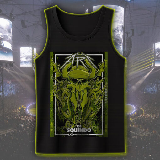the art of squindo by metallica bay area 2025 limited tank top 104 seasons skull design