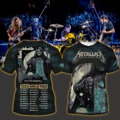 black sabbath 3d aop shirt july 5 2025 birmingham uk final show at villa park stadium