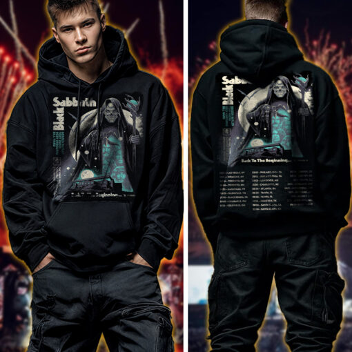 black sabbath final show 2025 hoodie shirt july 5 2025 birmingham england villa park stadium back to the beginning reaper artwork 2