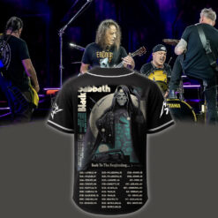 black sabbath final show baseball jersey july 5 2025 birmingham england villa park back to the beginning collectors edition 2
