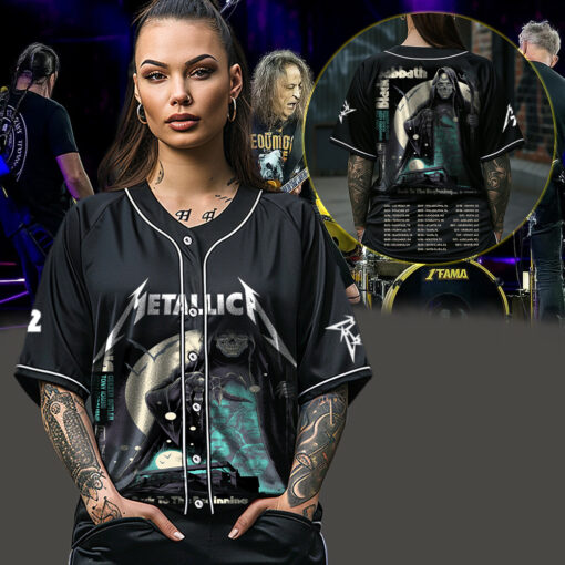 black sabbath final show baseball jersey july 5 2025 birmingham england villa park back to the beginning collectors edition 3