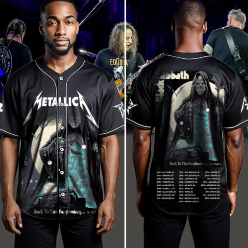 black sabbath final show baseball jersey july 5 2025 birmingham england villa park back to the beginning collectors edition 4