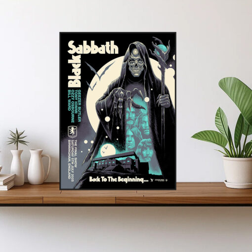 black sabbath poster the final show reaper moon uk 2025 1