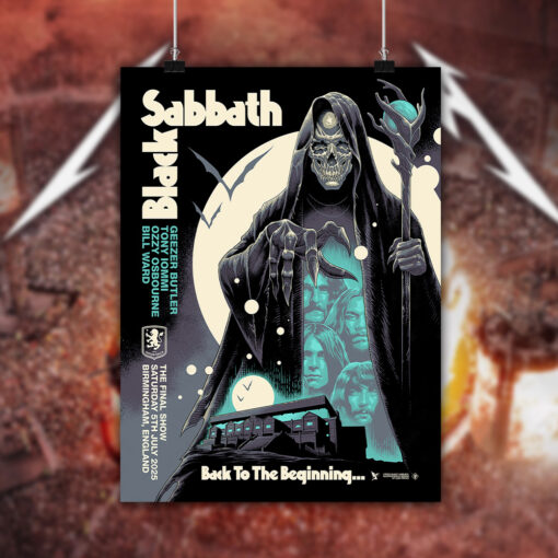 black sabbath poster the final show reaper moon uk 2025 2