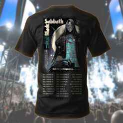 black sabbath t shirt back to the beginning july 5 2025 show 2