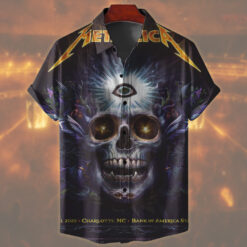 charlotte 2025 hawaiian shirt third eye skull tour 1