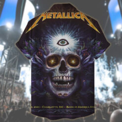 charlotte 2025 hawaiian shirt third eye skull tour 2