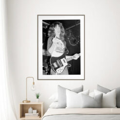 cliff burton 1983 soundcheck poster photo by brian lew vintage metallica print 3