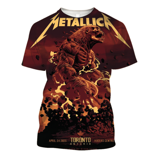 metallica apr24 2025 toronto monstercrush 3d aop shirt 1