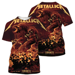 metallica apr26 2025 toronto beastrage 3d aop shirt
