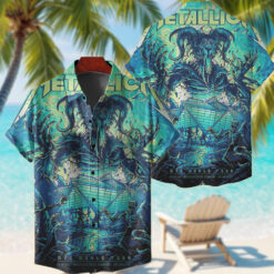 metallica atlanta 2025 hawaiian shirt demon storm at mercedes benz stadium