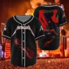 metallica baseball jersey raven crown columbus 2025 edition