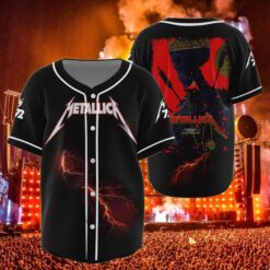 metallica baseball jersey raven crown columbus 2025 edition