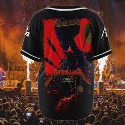 metallica baseball jersey raven crown columbus 2025 edition 3