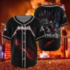 metallica baseball jersey skull candle inferno santa clara 2025
