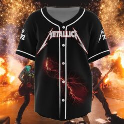 metallica baseball jersey until it sleeps load era resurrection 1