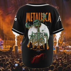 metallica baseball jersey until it sleeps load era resurrection 3