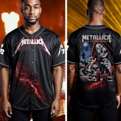 metallica baseball jersey witch skull santa clara 2025 edition 2