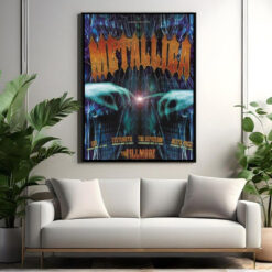 metallica fillmore poster 2003 san francisco concert art print featuring evy systematic the depressor death angel