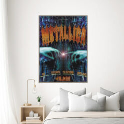 metallica fillmore poster 2003 san francisco concert art print featuring evy systematic the depressor death angel 3