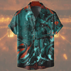 metallica hawaiian shirt cthulhu rises tour 2025 official m72 art 1