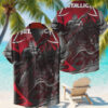 metallica hawaiian shirt death reaper rider denver 2025 tour edition