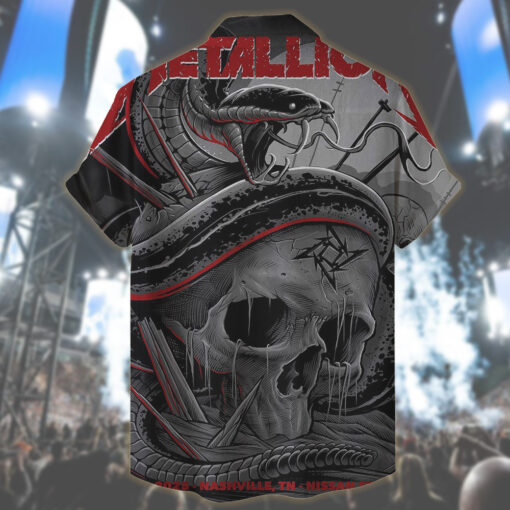 metallica hawaiian shirt nashville may 1 2025 2