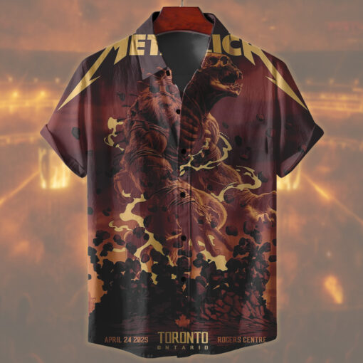 metallica hawaiian shirt toronto on april 24 2025 1