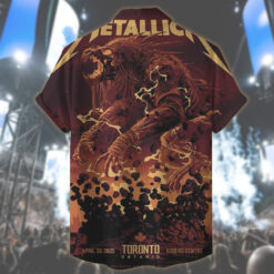 metallica hawaiian shirt toronto on april 26 2025 2