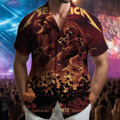 metallica hawaiian shirt toronto on april 26 2025