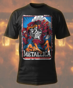 metallica hokie reaper t shirt limited tour drop at lane stadium may 7 2025 1