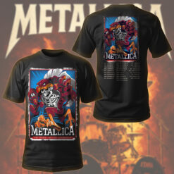 metallica hokie reaper t shirt limited tour drop at lane stadium may 7 2025