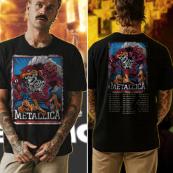 metallica hokie reaper t shirt limited tour drop at lane stadium may 7 2025 4