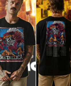metallica hokie reaper t shirt limited tour drop at lane stadium may 7 2025 4