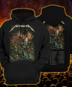 metallica hoodie antlered beast unleashed april 24 26 concert art