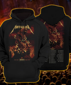 metallica hoodie apocalyptic beast awakens april 24 concert drop