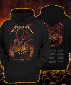 metallica hoodie claw of destruction live at rogers centre