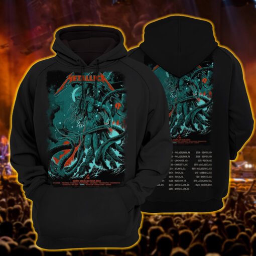 metallica hoodie cthulhu awakened tour 2025 limited drop