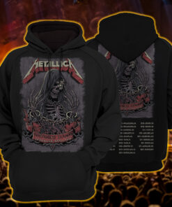 metallica hoodie death cloak tour drop may 28
