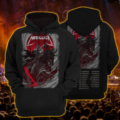 metallica hoodie death knight on dark horse mile high edition
