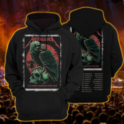 metallica hoodie deathclaw eagle tour edition 2025