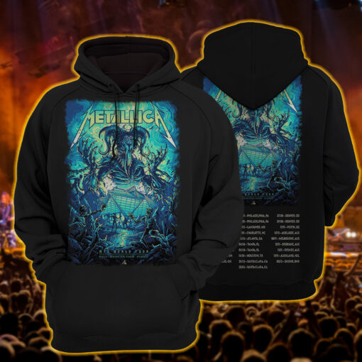 metallica hoodie horned beast over atlanta limited 2025
