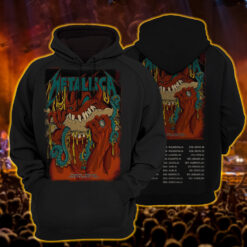 metallica hoodie monster bites back in philly 2025