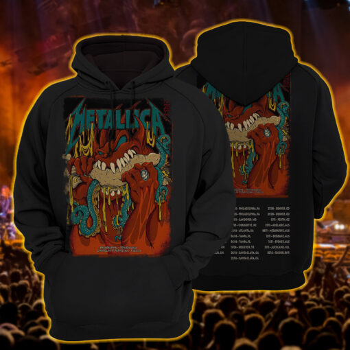 metallica hoodie monster bites back in philly 2025