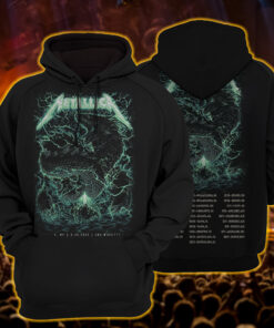 metallica hoodie neon beast awakens jma dome official drop