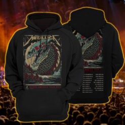 metallica hoodie red eyed leviathan north america 2025 edition