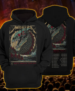 metallica hoodie red eyed leviathan north america 2025 edition